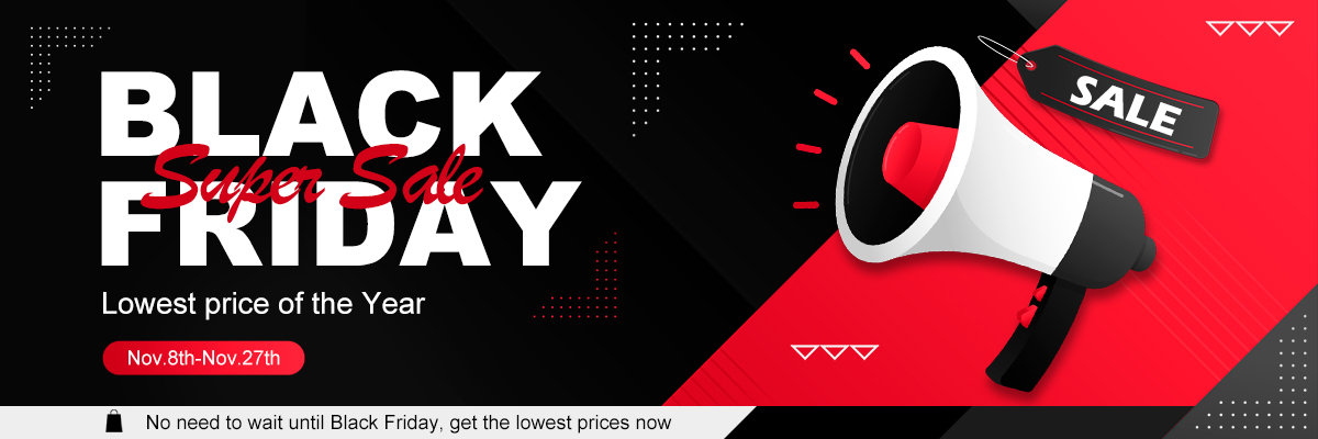 Black Friday Super Sale, Lowest price of the Year 