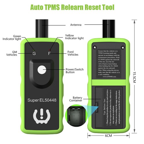  JDiag FasTPMS Super EL50448 TPMS Relearn tool for GM and Ford