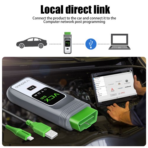 VXDIAG VCX SE For Benz obd2 scanner Car mechanic tool Offline Coding support the DoIp function without HDD with Free DONET Authorization