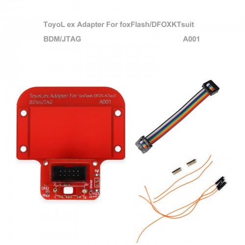 2023 Original FoxFlash Super ECU TCU Clone and Chiptuning Tool Master Version Send Free Damos/Adapter/ECU Cover Extractor/Headlamp/Golves