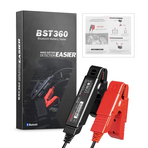 LAUNCH BST360 6V 12V Car Battery Tester Used with X431 V+, X431 PRO5, X431 PAD V/ PAD VII CR919E CRP919X