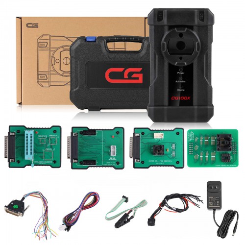 2023 CGDI CG100X Smart Car Programmer for Eeprom & Chip Reading Airbag Reset Mileage Adjustment Supports VAG MQB