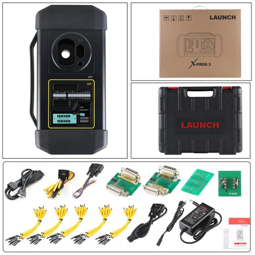 Launch X431 PAD VII Elite Full System Diagnostic Tool Support 32 Service Functions, TPMS and Online Programming Send free X431 X-PROG3