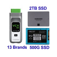 Complete Version VXDIAG VCX SE DOIP with 2TB SSD & 500GB Software SSD Support 13 Car Brands incl JLR DOIP & PW3